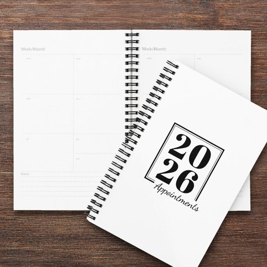 Aangepast Jaar, Tekst, Logo, Web URL, Afspraak Planner