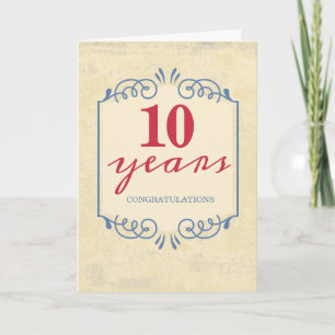 Aangepast jaar universele verjaardagskaart voor we kaart