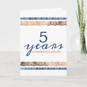 Aangepast jaar universele verjaardagskaart voor we kaart