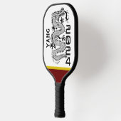 Aangepast jaar van de Dragon Pickleball Paddle (Links)