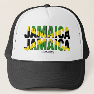 Aangepast JAMAICA JAMAICA 60ste Jubileum Trucker Pet