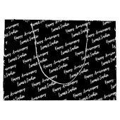 Aangepast je eigen Jubileum Grote Cadeautas (Achterkant)