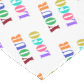 Aangepast je Logo fototablet - speciale actie Tafelkleed (Gekanteld)