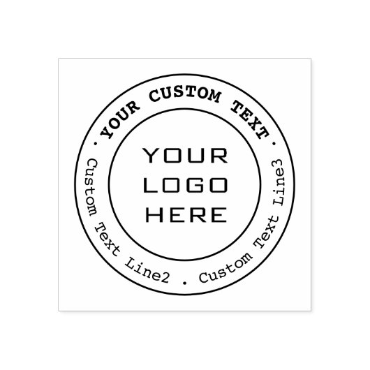 Aangepast je Logo Rubberstempel (Afrduk)