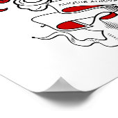 Aangepast Jordanië Poster (Hoek)