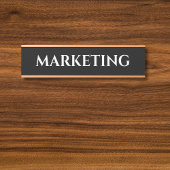 Aangepast Kantoor deuropteken Deurbordje