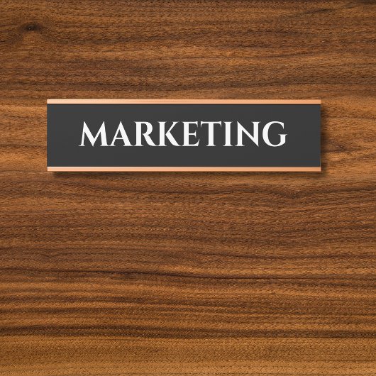 Aangepast Kantoor deuropteken Deurbordje