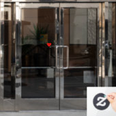 Aangepast Kantoor onroerend goed Raamsticker (Kantoordeur)