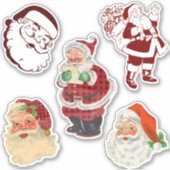 Aangepast kapsel voor het kerstpakket voor het ter sticker (Voorkant)