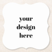 Aangepast Kartonnen Onderzetters (Voorkant)