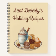 Aangepast Kerst Recept Notitieboek