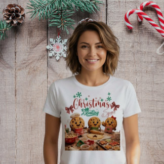 Aangepast Kerstbakploeg Vakantie Tri-Blend Shirt