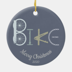 Aangepast kerstcadeauwoord uit onderdelen keramisch ornament