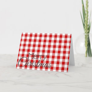 Aangepast kerstfeest-Wenskaart Feestdagen Kaart