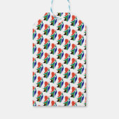 Aangepast kerstgeschrift voor ZUID-AFRIKA Cadeaulabel (Achterkant)