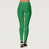 Aangepast kerstgroen Logo voor dames Leggings (Achterkant)