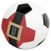 Aangepast kerstkerstkerstkerstpakket voetbal (Drie kwart)