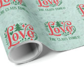 Aangepast kerstpapier cadeaupapier (Rol Hoek)