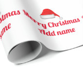 Aangepast kerstpapier cadeaupapier (Rol Hoek)