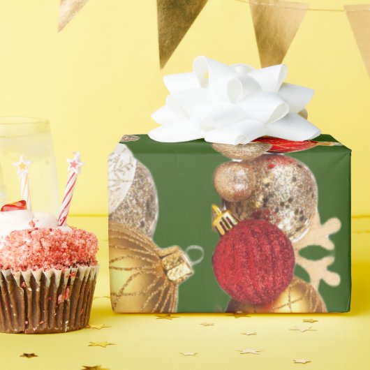 Aangepast kerstpapier cadeaupapier (Verjaardagsfeest)