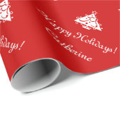 Aangepast kerstpapier | Pasboom Cadeaupapier (Rol Hoek)