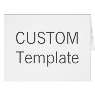 Aangepast kerstWenskaart 11 x 8,5-inch BIG GROOT