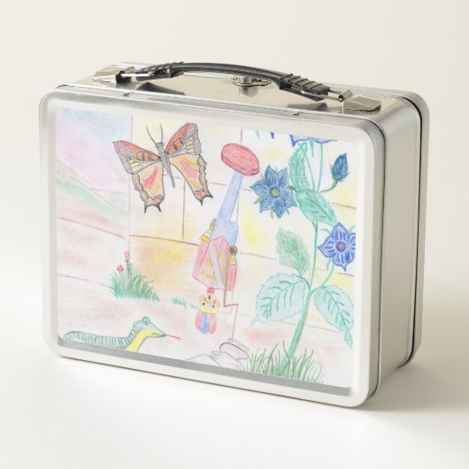 Aangepast Kinder kunstwerk, Nutcracker speelgoed,  (Achterkant)