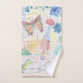 Aangepast Kinder kunstwerk, Nutcracker speelgoed, Bad Handdoek (Handdoek)