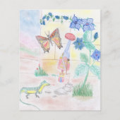 Aangepast Kinder kunstwerk, Nutcracker speelgoed, Flyer (Voorkant)