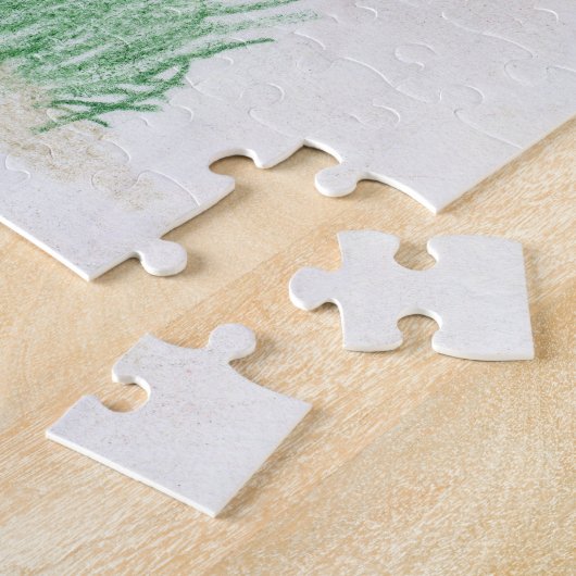 Aangepast Kinder kunstwerk, Nutcracker speelgoed, Legpuzzel (Zijkant)