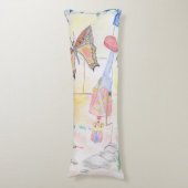 Aangepast Kinder kunstwerk, Nutcracker speelgoed,  Lichaamskussen (Voorkant Verticaal)