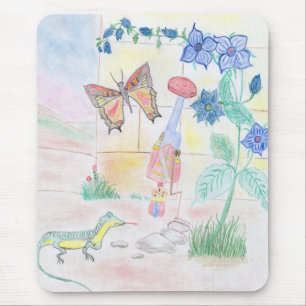 Aangepast Kinder kunstwerk, Nutcracker speelgoed,  Muismat