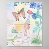 Aangepast Kinder kunstwerk, Nutcracker speelgoed, Poster (Voorkant)