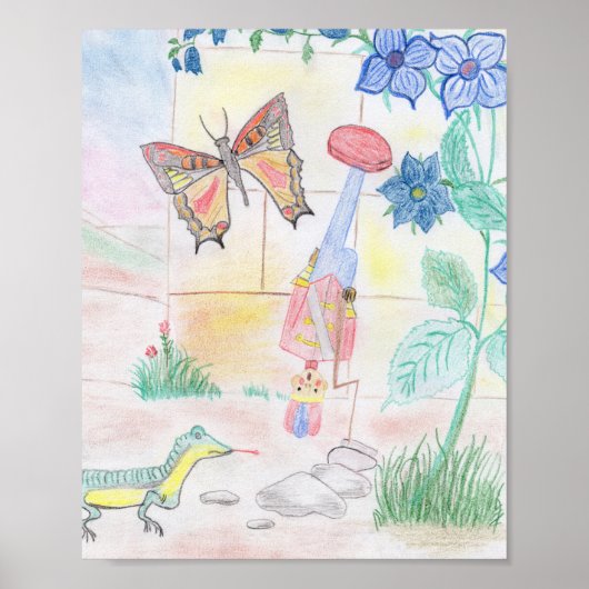 Aangepast Kinder kunstwerk, Nutcracker speelgoed, Poster (Voorkant)