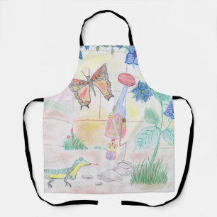 Aangepast Kinder kunstwerk, Nutcracker speelgoed,  Schort