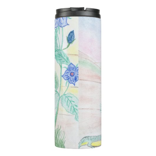 Aangepast Kinder kunstwerk, Nutcracker speelgoed,  Thermosbeker (Achterkant)