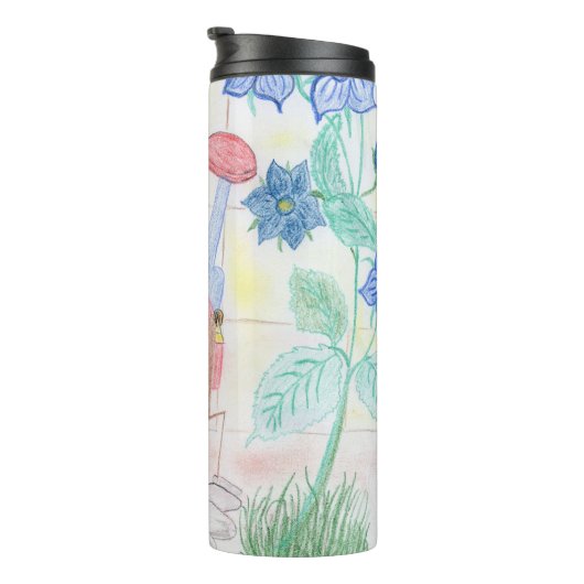 Aangepast Kinder kunstwerk, Nutcracker speelgoed,  Thermosbeker (Geroteerd rechts)