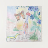 Aangepast Kinder kunstwerk, Nutcracker speelgoed,  Wandkleed (Voorkant)