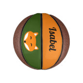 Aangepast klein fox mini-basketbal cadeau basketbal (Verticaal)