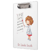 Aangepast klembord met een artsenafbeelding (Links)