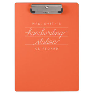 Aangepast klembord voor docent of student