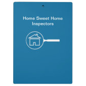 Aangepast klembord voor Estate Home Inspector (Achterkant)