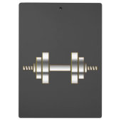 Aangepast klembord voor persoonlijke trainers (Achterkant)