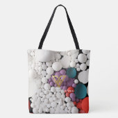 Aangepast: Kleur Pop Bubbles Gepersonaliseerd Tas (Achterkant)