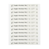 Aangepast kleurenadres voor Happy Valentin-dag ret (Vel)