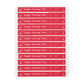 Aangepast kleurenadres voor Happy Valentin-dag ret (Vel)