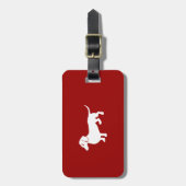 Aangepast kleurenbereik bagagelabel (Voorkant verticaal)