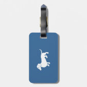 Aangepast kleurenbereik bagagelabel (Achterkant verticaal)