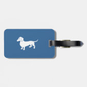 Aangepast kleurenbereik bagagelabel (Achterkant horizontaal)