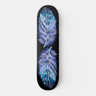 Aangepast kleurenbord - Mooie veren veren Skateboard